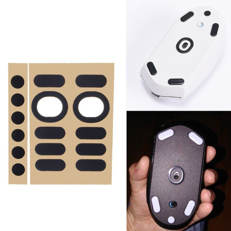 Cre 2 Set Kaki Mouse Gaming Original Level Ketebalan 0.6mm Untuk Logitech G304 G305
