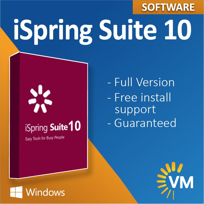 Ispring Suite 2020 10 0 Build 3005 Update Terbaru Full Version Windows Shopee Indonesia