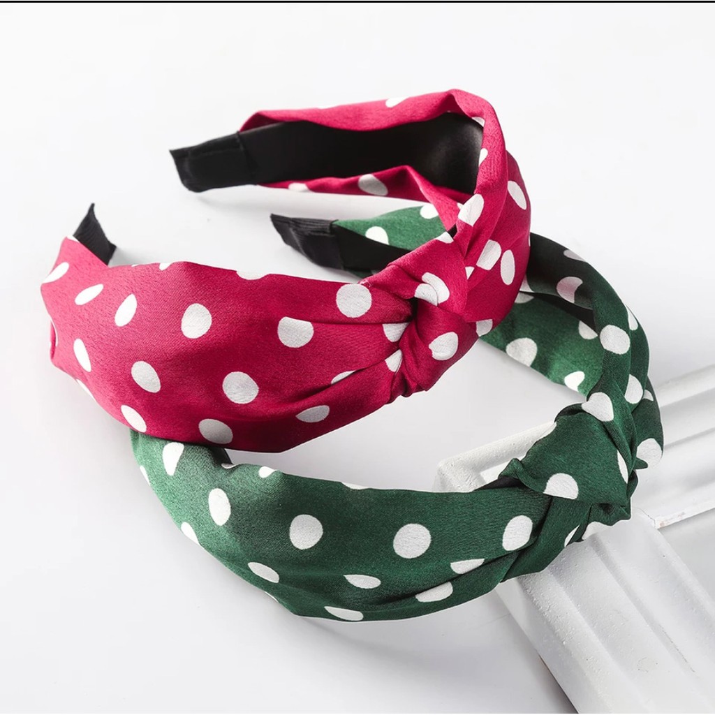 BANDO SIMPUL KOREA MOTIF DOT 1 CM