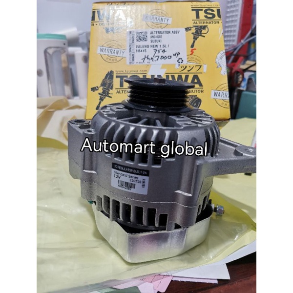 alternator dinamo cas suzuki new Baleno 2000 up 75 ampere