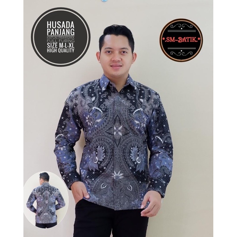 BATIK HUSADA FULL FURING KATUN HALUS SIZE S-XXXL HIGH QUALITY