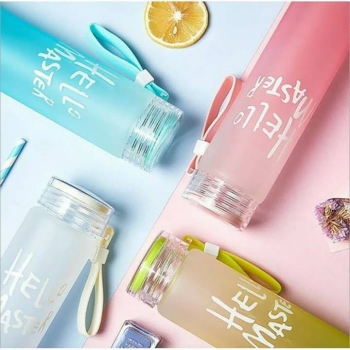 Botol Minum Gelas Kaca Vacumm Flask Nice BPA FREE Botol Aesthetic 400ml