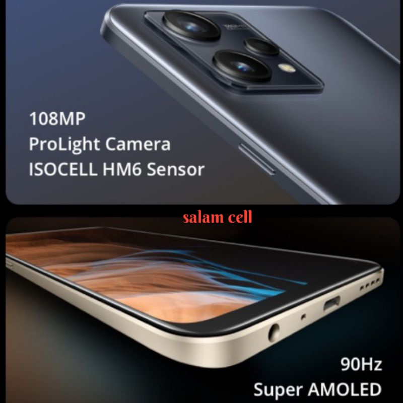 Realme 9 Ram 8/128GB Camera 108MP Norepack Garansi Resmi