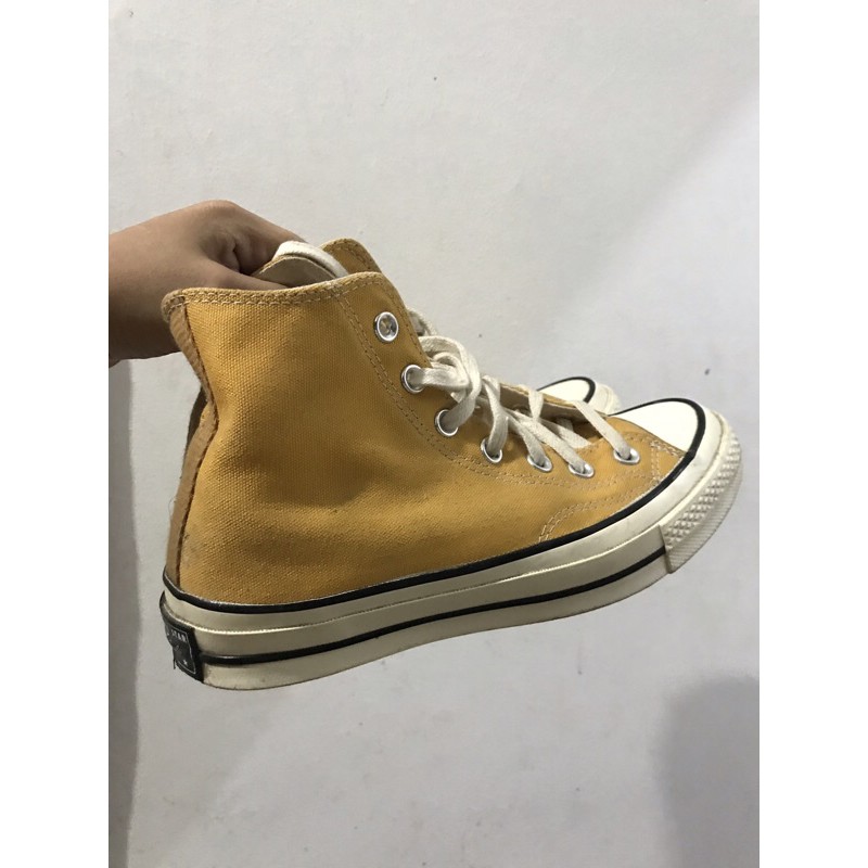 CONVERSE - CHUCK 70 HI - SUNFLOWER/BLACK/EGRET - CON162054C - 162054C