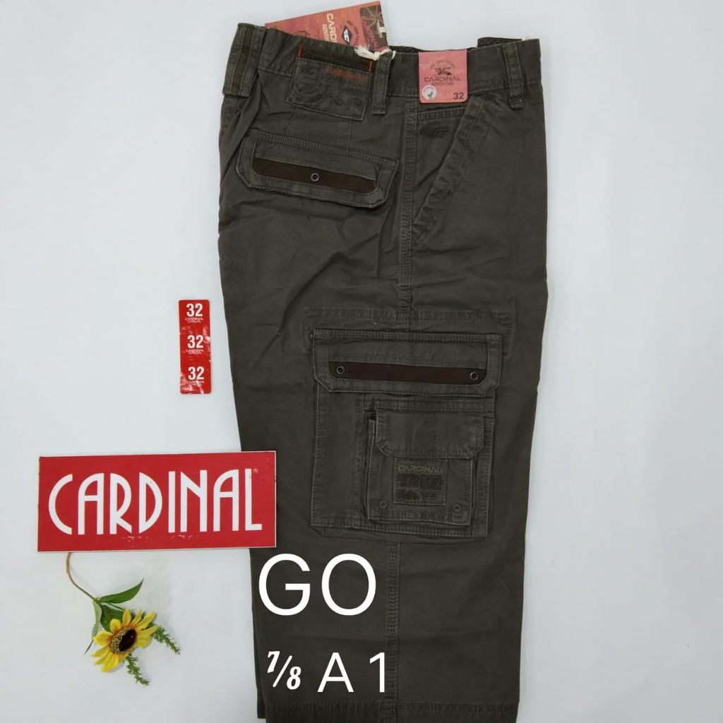 gof 32-KPL CARDINAL KEMPOL CASUAL Celana Pendek Cowok Celana Kempol Fashion Pria Brand Kekinian