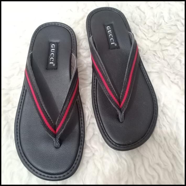 Sandal Pria Gucci Jepit