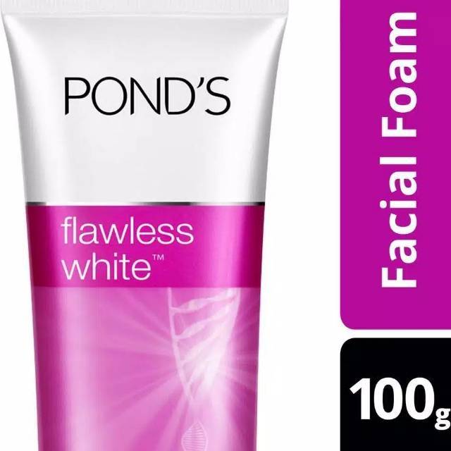 PONDS FLAWLESS WHITE FACIAL FOAM 100G