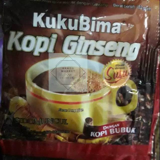 

Kuku Bima Kopi Ginseng 1 renceng 10 sachet