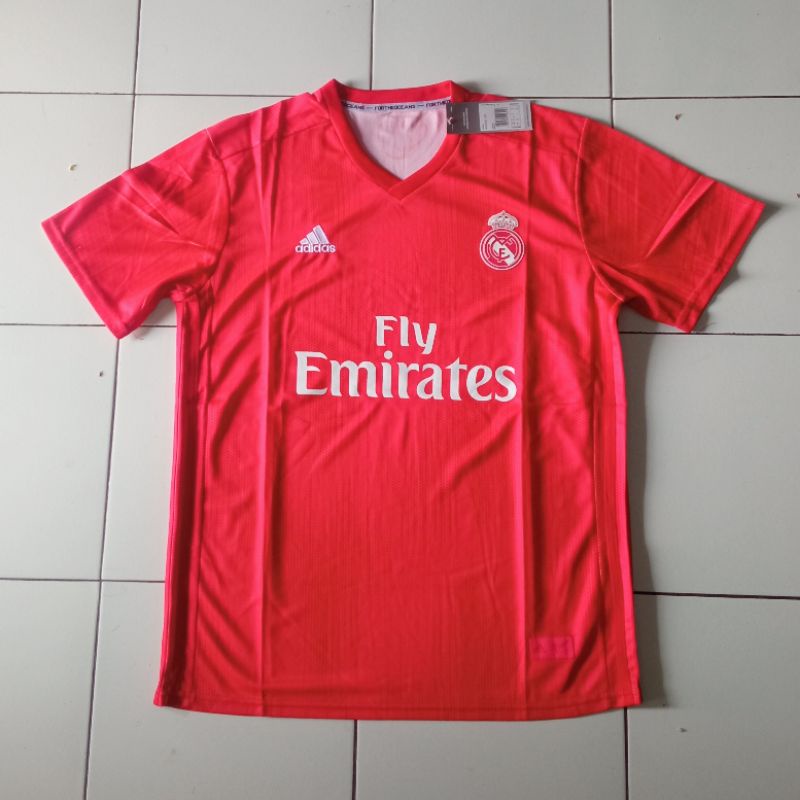 jersey madrid merah