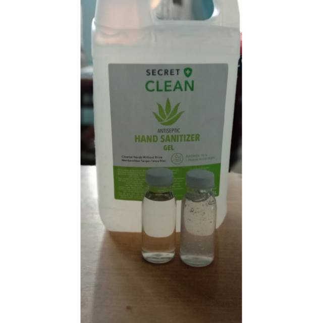 Secret clean hand sanitizer
