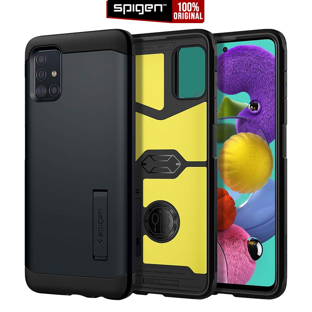 

Case Samsung Galaxy A51 / A71 Spigen Tough Armor Shockproof Stand Hardcase Casing