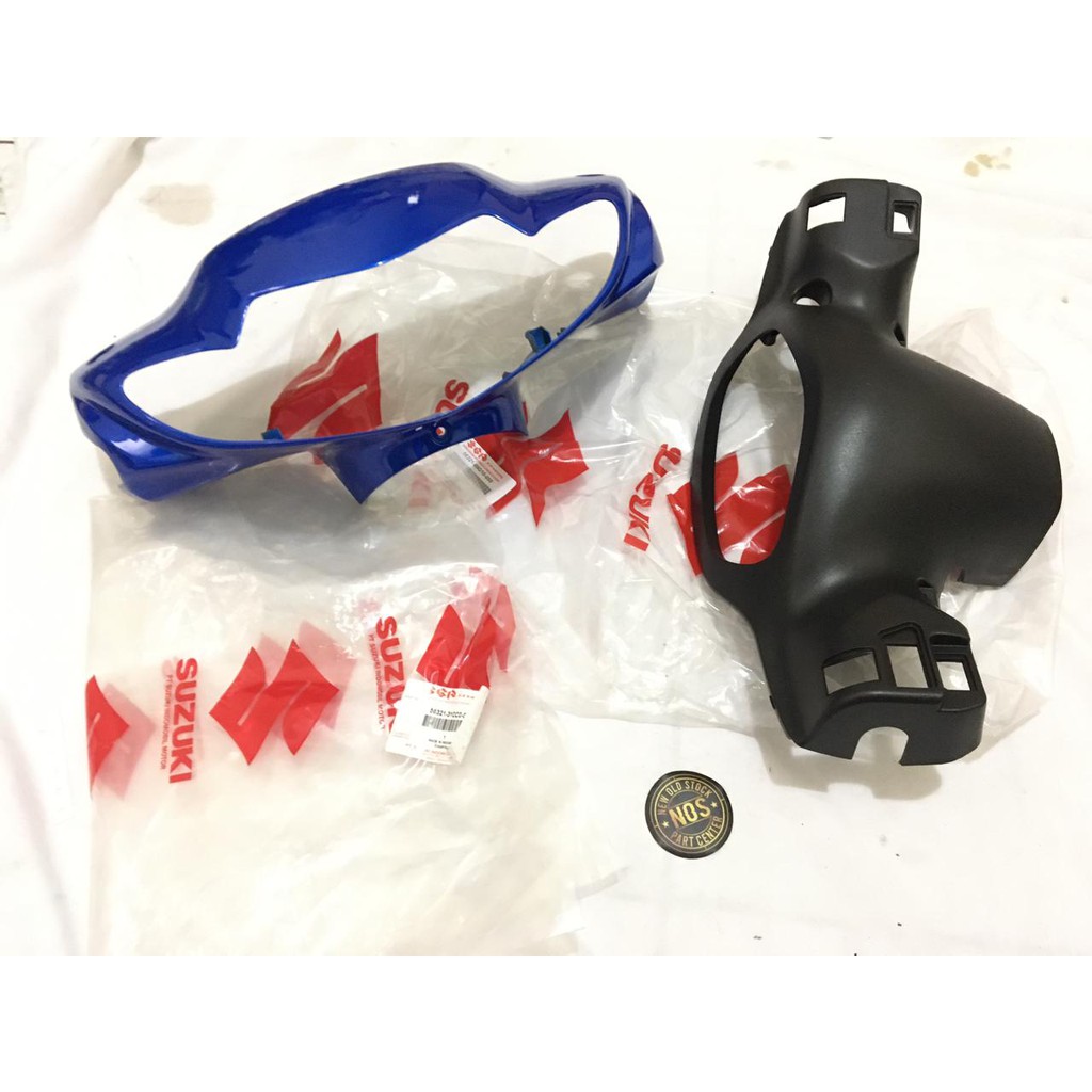 BATOK LAMPU DEPAN BELAKANG SUZUKI SMASH OLD LAMA BIRU CAKRAM ORIGINAL ORI ASLI NEW OLD STOCK