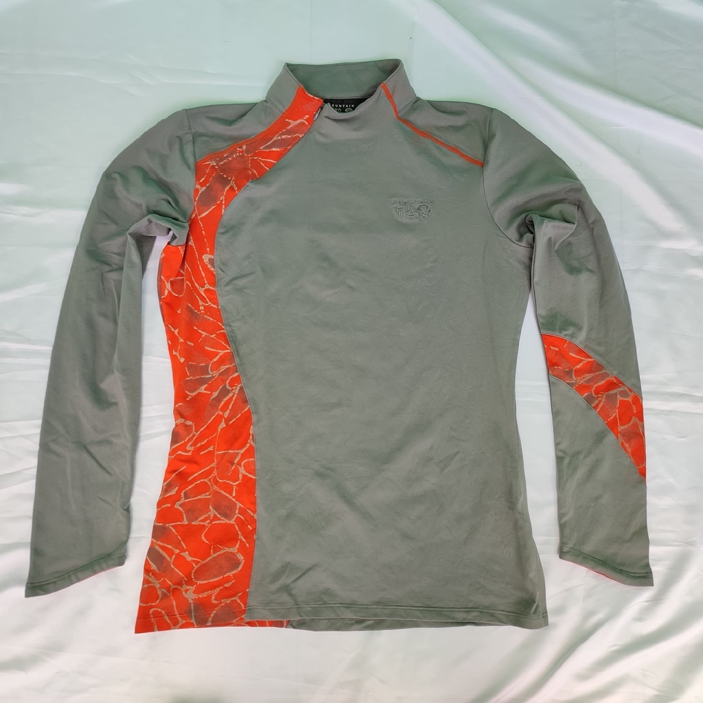 13 Baselayer MHW Abu2 Size L - Outdoor Second - Pakaian Bekas Pria Wanita