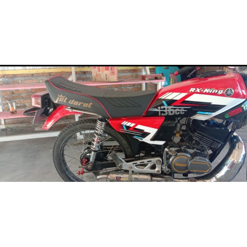 JOK PRAHU JET DARAT TEBAL - JOK RX KING MODIFIKASI - JOK MOTOR RX KING TINGGAL PASANG