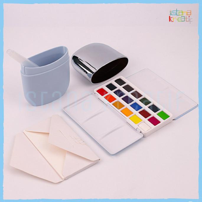 

Miya Himi Solid Watercolor Box Set | 18 Color