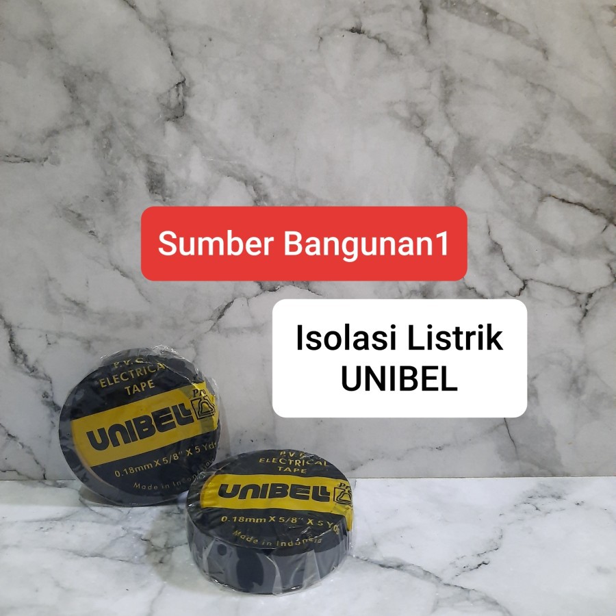 

Isolasi listrik hitam kecil unibel selotip listrik