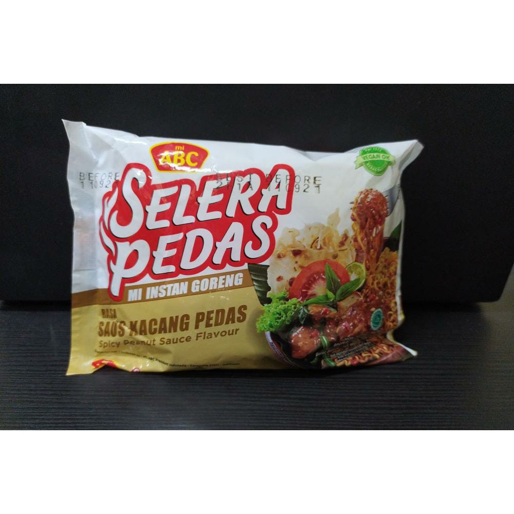 Mie ABC Selera pedas Saus Kacang