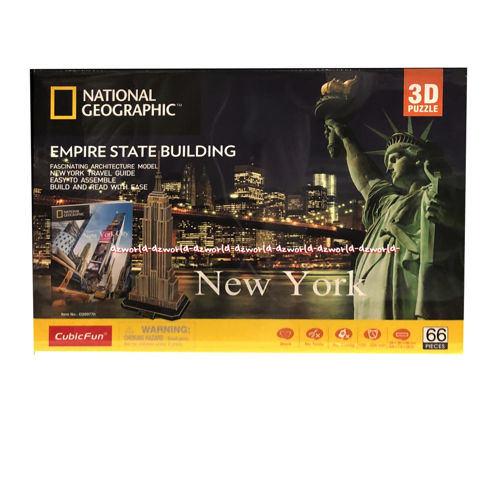 National Geographic New York City Empire State Building 3D Puzzle