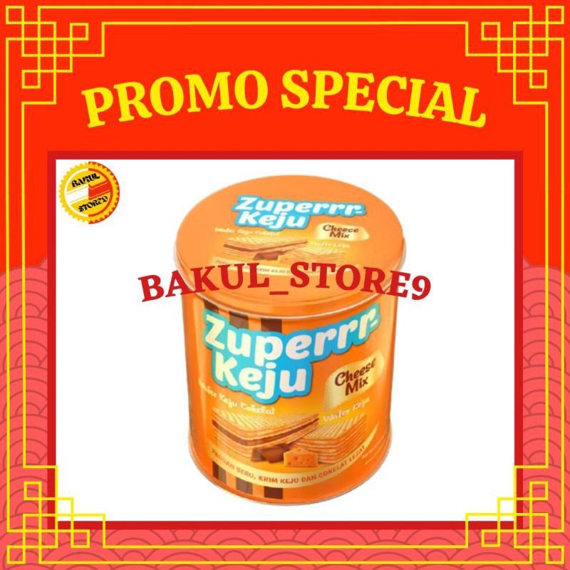 Zuperrr Keju Cheese Mix 287 Gr Kaleng