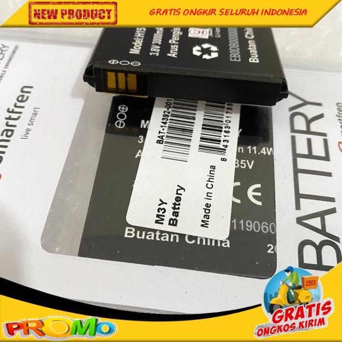 TERBARU ORIGINAL BATERAI MODEM ANDROMAX WIFI MIFI SMARTFREN M3Y M3Z M3S DC003 BOLEH RESELLER