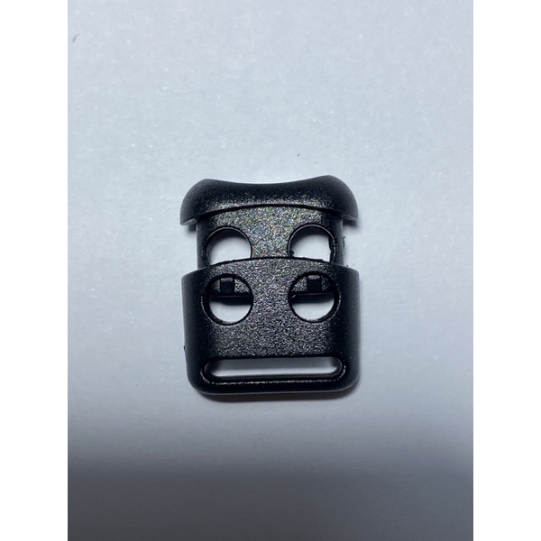 stopper 2 Lubang Cord Lock stopper masker stopper tali serut  tali string  Serut Pengunci End Lock Plastik Stoper Paracord Original