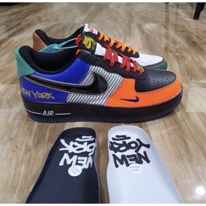 SEPATU NIKE AIR FORCE 1 LOW WHAT NYC NEW YORK CITY