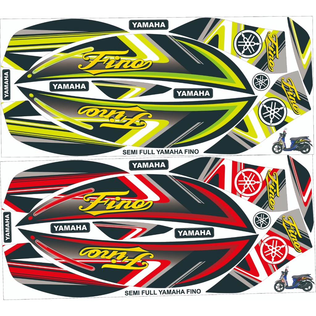 STIKER POLET MOTOR YAMAHA FINO FI