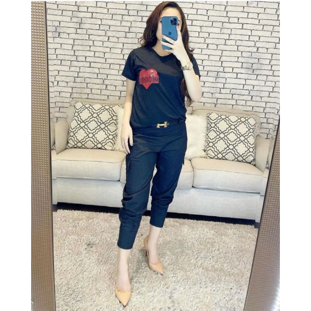 TSHIRT MOSCHNO CASUAL /ATASAN WANITA / FASHION WANITA NOB