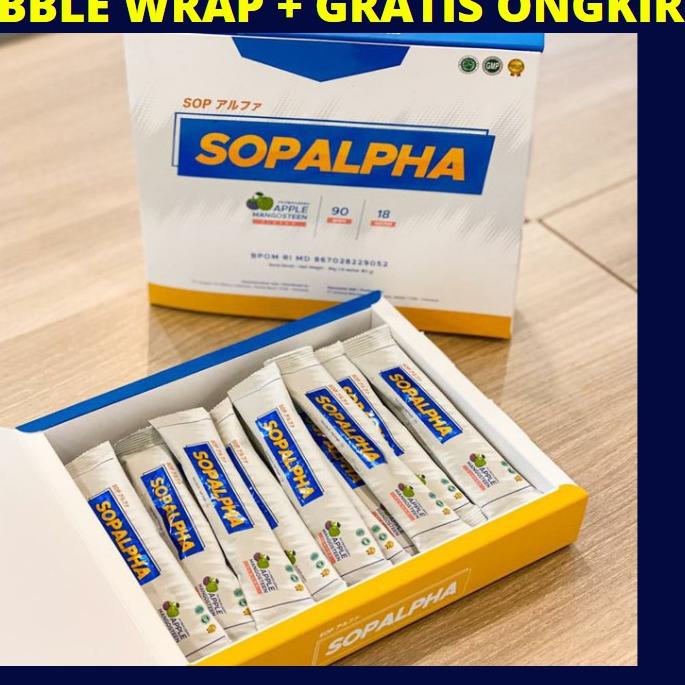 ➦ SOPALPHA 1 SACHET HALAL SALMON OVARY SOP 100 ALPHA ALPA SOPALFA ★