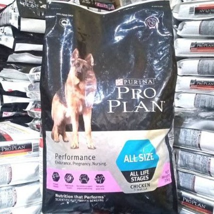 Proplan performace chicken 20kg all size(gojek)