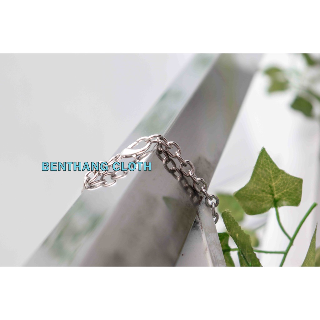 Gelang Rantai Monel -  Rantai SILVER