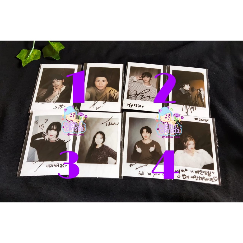 PC / Photocard / Polaroid True Beauty Original Soundtrack Album [OFFICIAL]