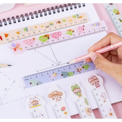 

PG040 Penggaris 15cm Dengan Desain Unik Lucu