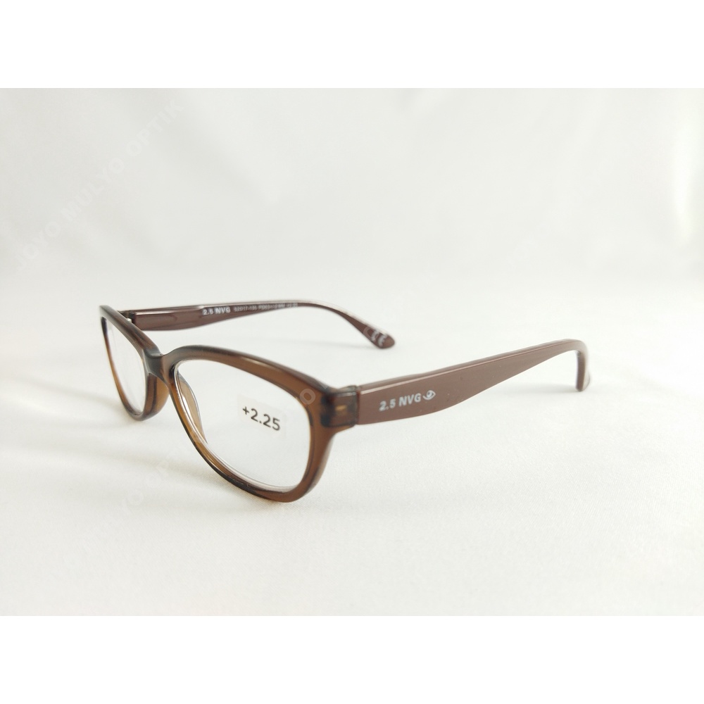 2.5 New Vision Generation ( 2.5 NVG ) RMP 202 0101 Kacamata Baca +2.25