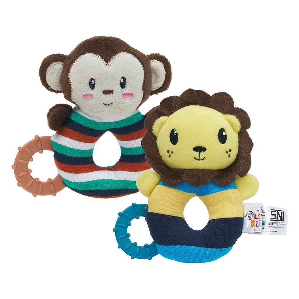 LITTLE FRIENDS Rattle Karakter Salur - Mainan Bayi