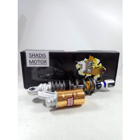 Skok Belakang Motor Merk Answer Ukuran 325 mm Motor Matic Tabung 008 Warna Grey Shock Breaker Motor
