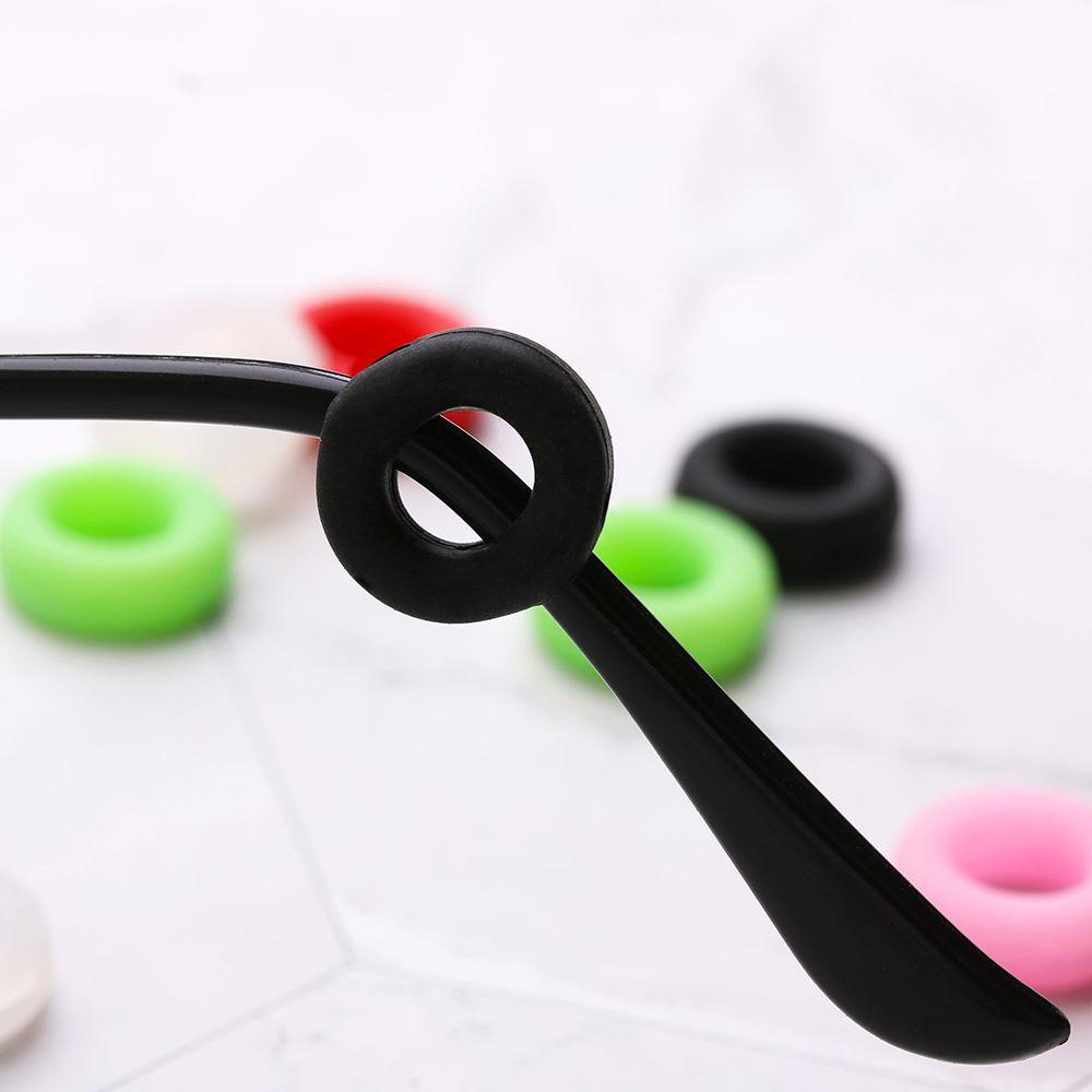 R-flower Bulat Kait Telinga Kacamata Eyewear Hook Grips Eyeglasses Anti Slip Silicone Grips