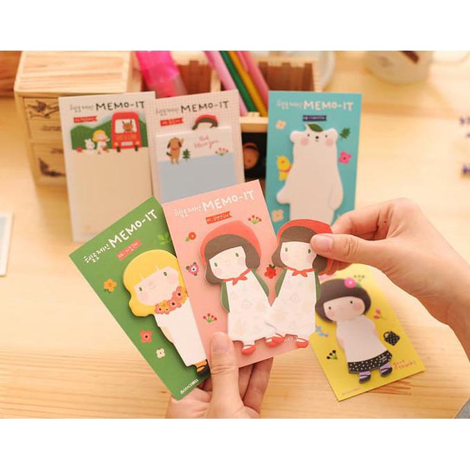 

Stok Baru! Catatan Tempel Lovely Girl / Sticky Notes Post It Memo Sno011 - Model F