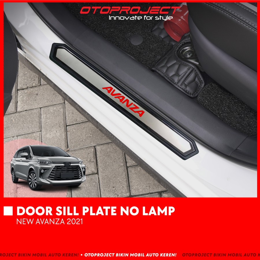 SILL PLATE SAMPING ALL NEW AVANZA 2021 TANPA LAMPU ORI DESIGN