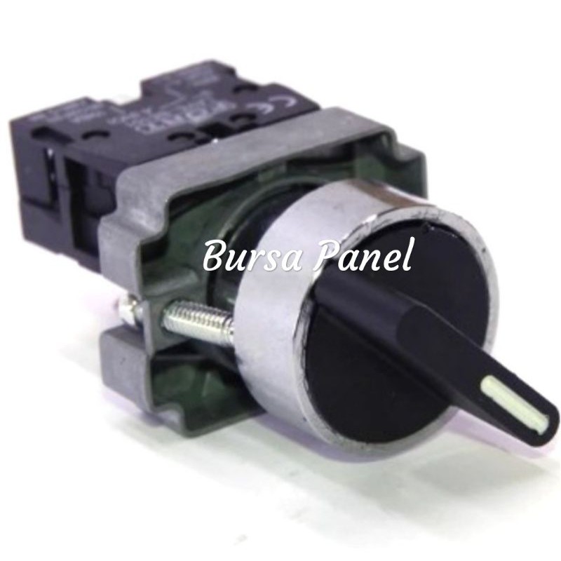 Selector Switch 22 mm LAY5-BD53 3 Posisi Spring Return