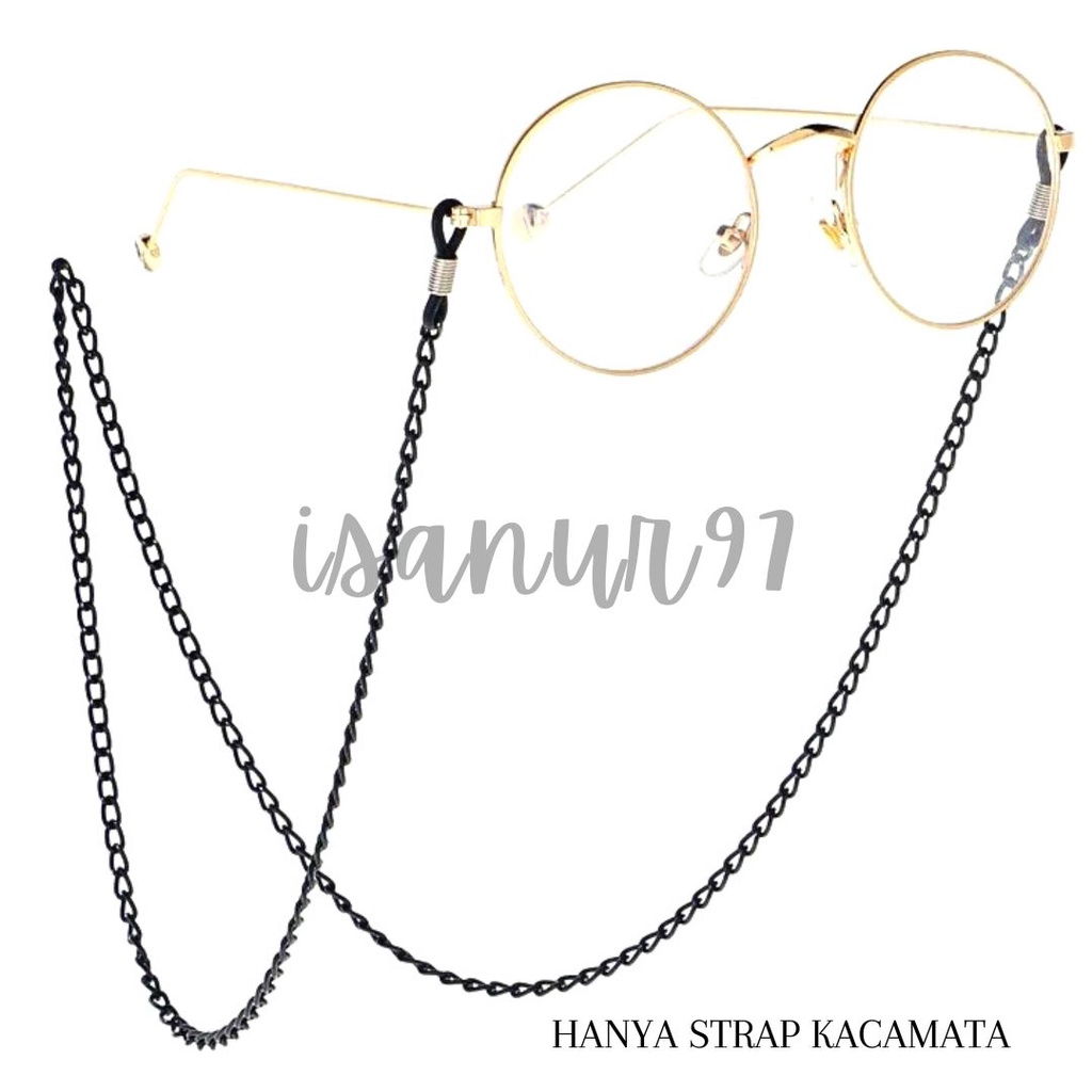 ISANUR97 - STRAP GLASSES MASKER / RANTAI KACAMATA / TALI KACAMATA POLOS / KALUNG KACAMATA HOLDER LANYARD GLASSES GANTUNGAN KACAMATA