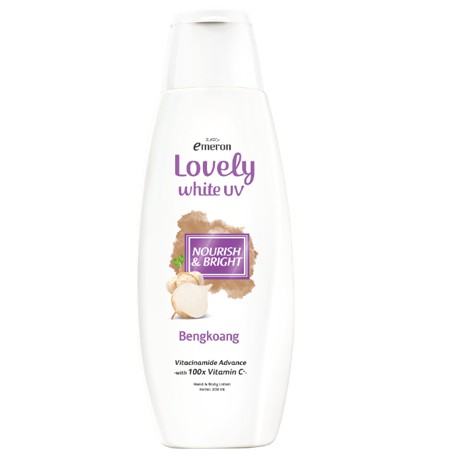 Emeron Lovely Hand Body Lotion Nourish & Bright Bengkoang