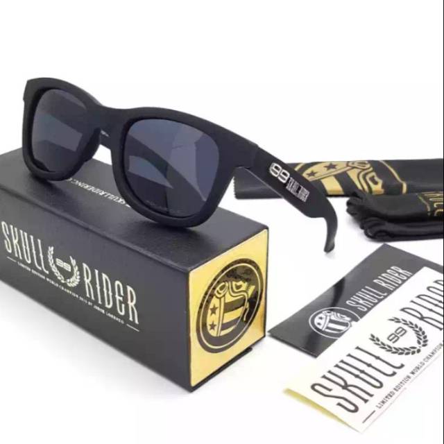 Kacamata pria/wanita skull rider