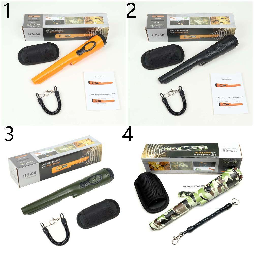 Solighter Detektor Logam Pinpointer Handheld Profesional Anti Air Untuk Keamanan