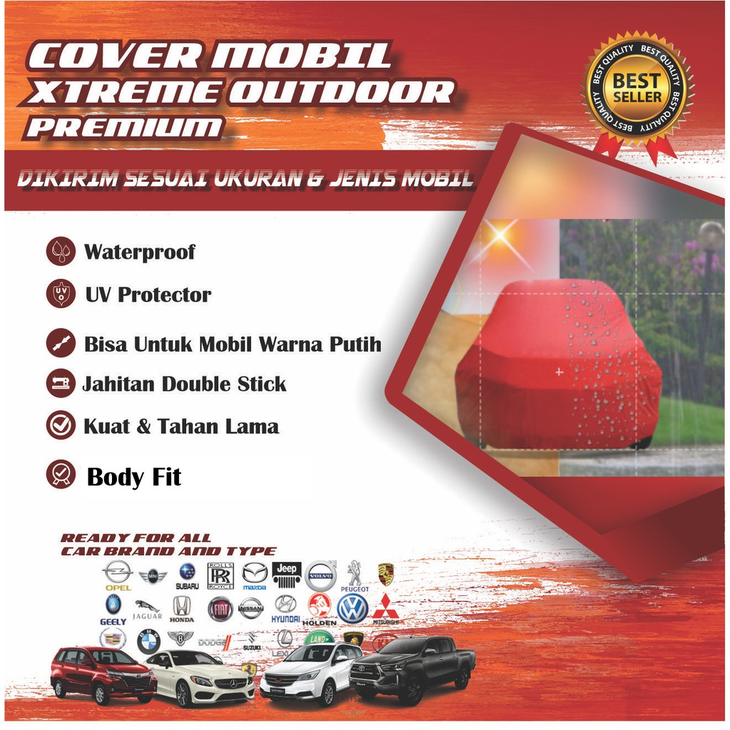 Cover Mobil Outdoor Waterproof Double Layer Mobil OUTDOOR