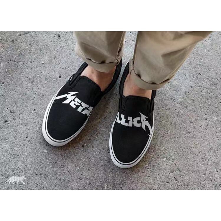 vans slip on metallica