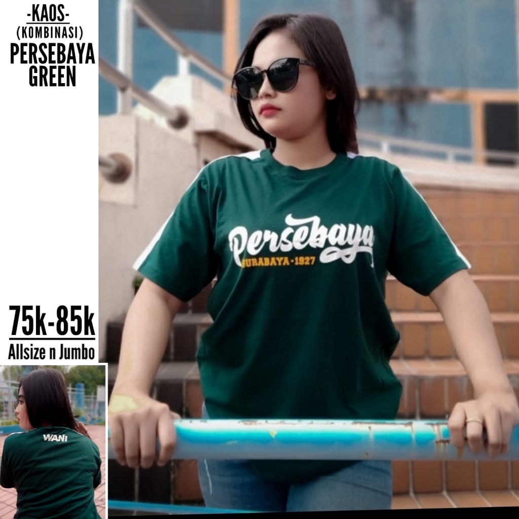 Kaos Persebaya | Atasan Premium T-Shirt Bonek Persebaya Vol. 2