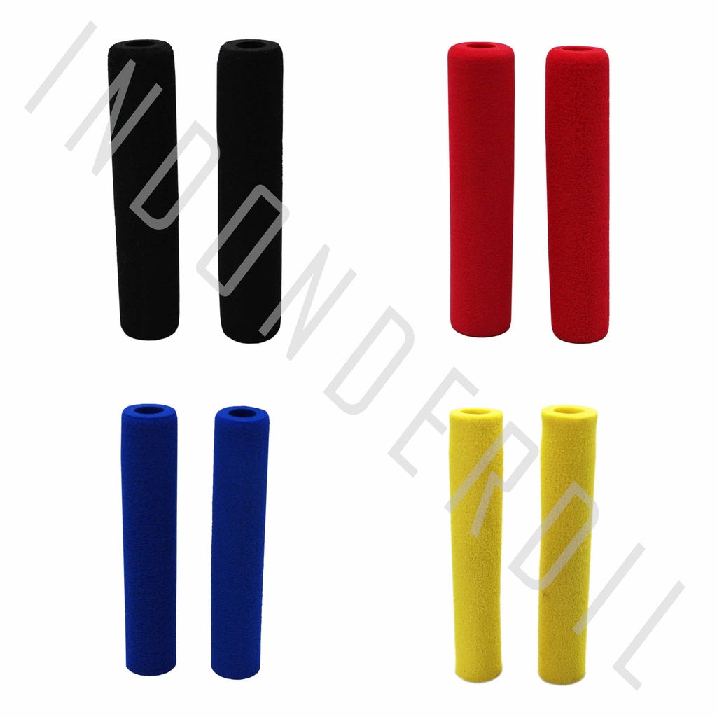 Busa Handle-Handel-Hendel Grip-Fat-Pad-Handfat-Handgrip-Handpad-Handlegrip Rem-Kopling Karet Jari-Jari Hitam/Merah/Biru