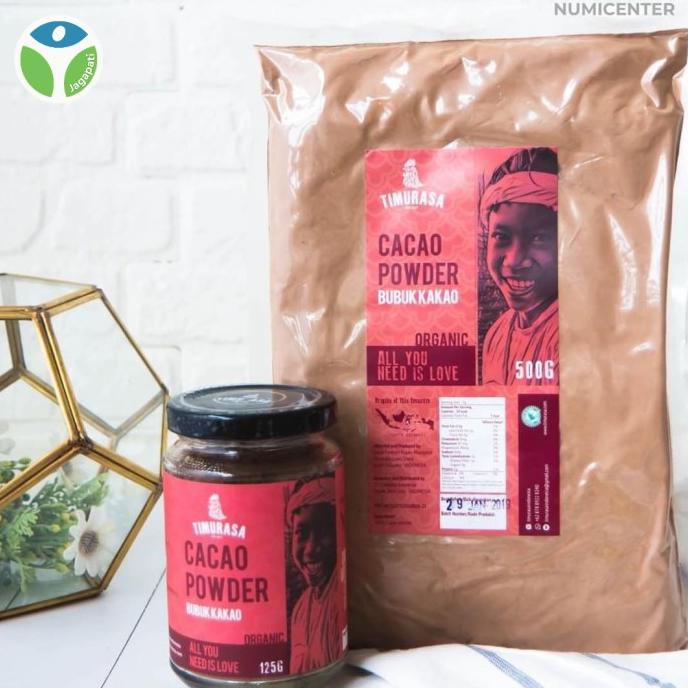 

TIMURASA - COCOA POWDER 500GR - COKELAT BUBUK - KAKAO ORGANIK