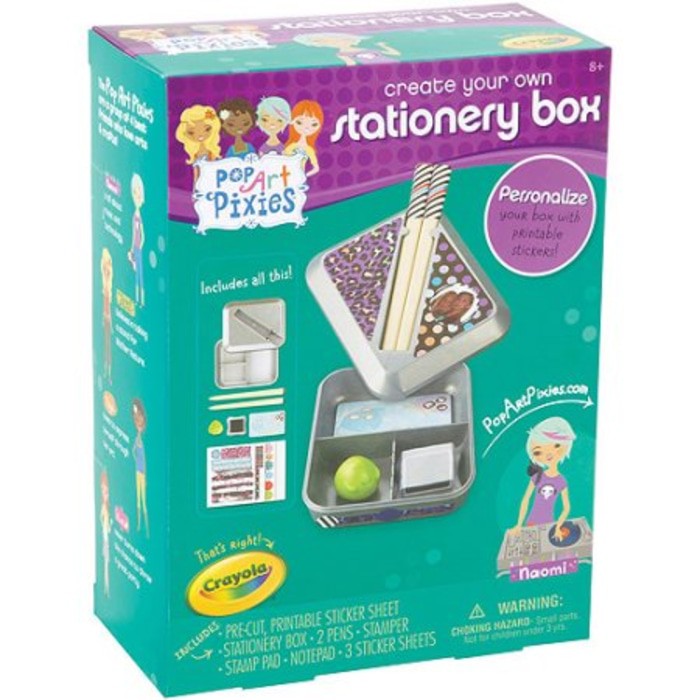 

Crayola Pop Art Pixies Stationery Box